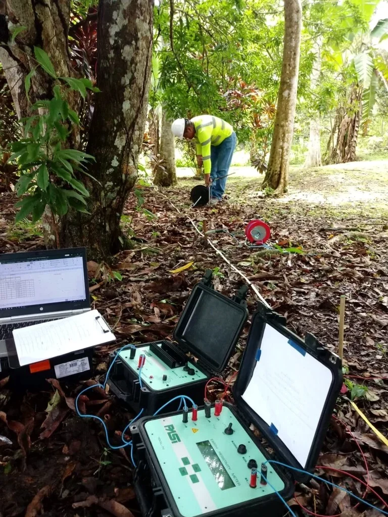 Resistividad eléctrica y SEV en Buin: estudio geofísico del subsuelo